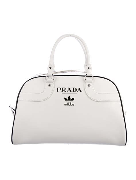 prada adidas bowling bag|Prada canvas purse.